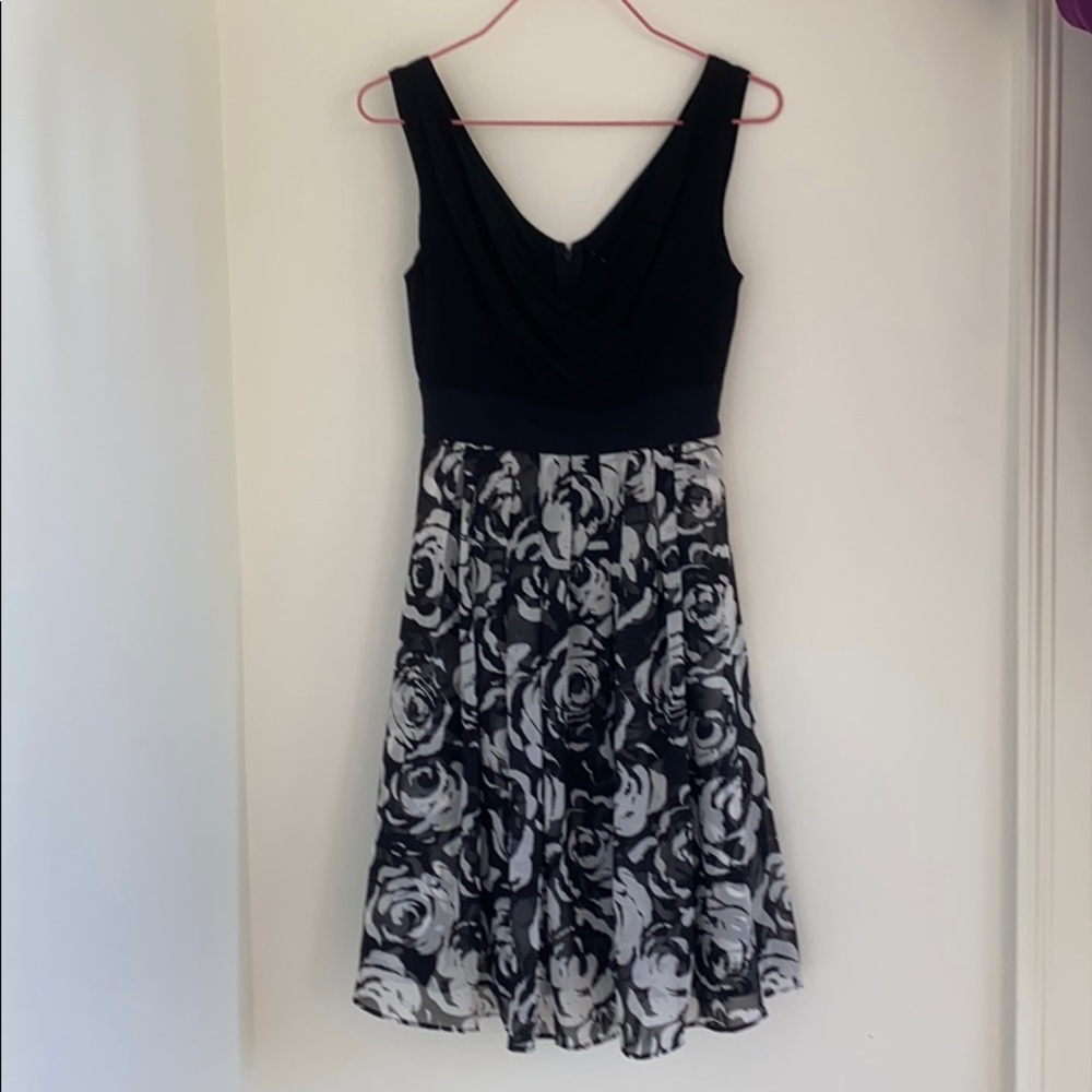 WHBM A-line Rose Dress